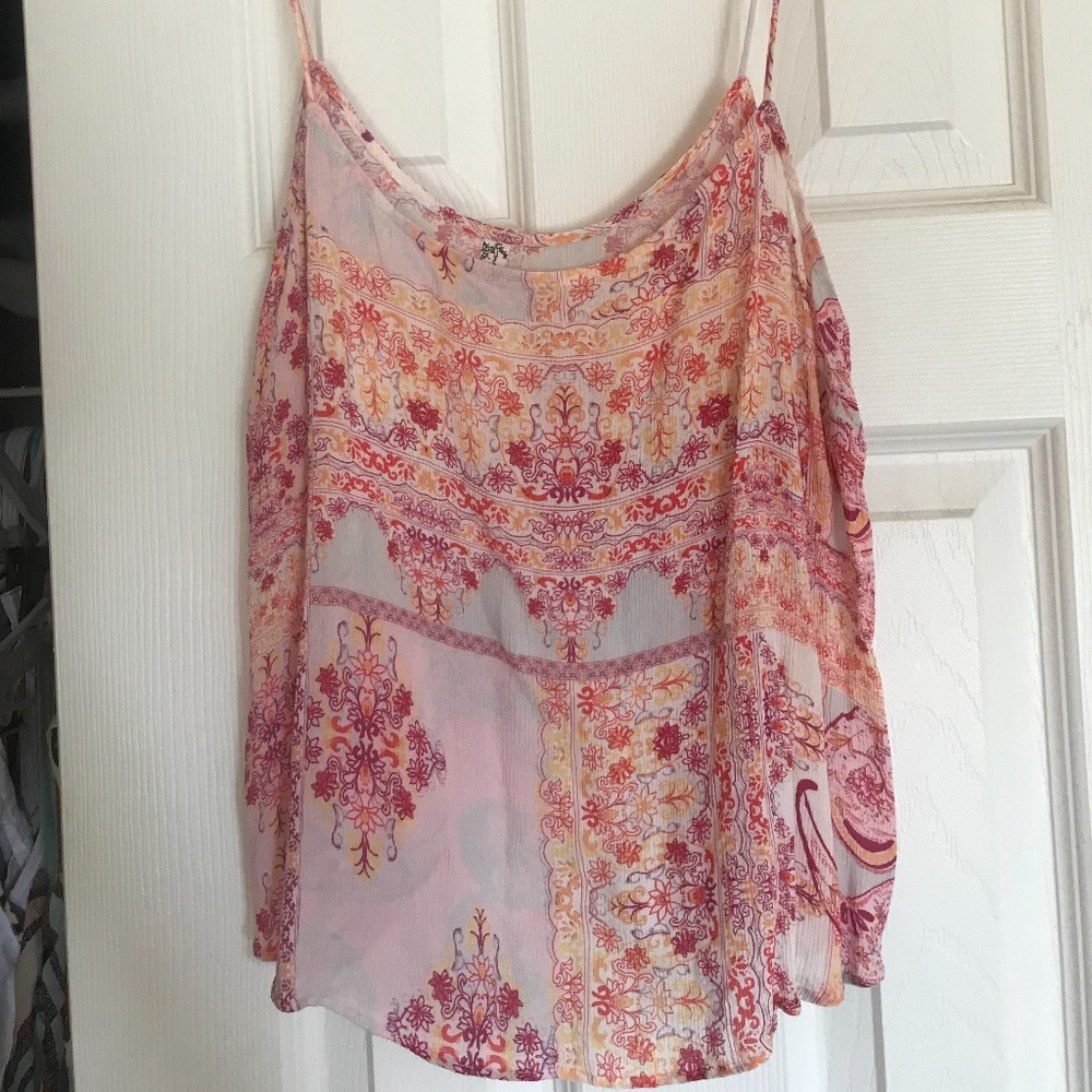 Free people floral tank